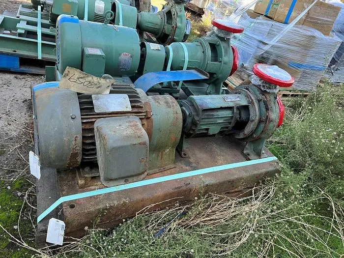 Used 1989 TACO FM2508 8.45 B2E1B1L0 Centrifugal Pumps California US | Machinery & Equipment #138705