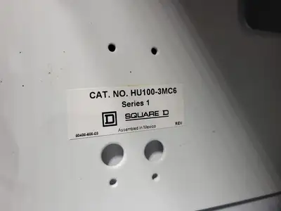 USED SQUARE D MODEL 6