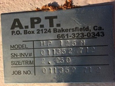 Used Wheatley HP 125 See Pictures for more Information Piston Pumps Oklahoma US | Borderless Services #1378154