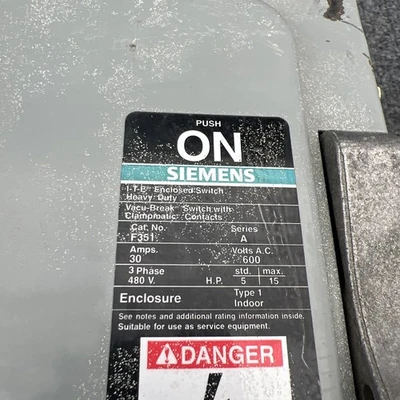 Used Siemens F351 Miscellaneous Equipment (Metalworking) California US | Davliegogo LLC #1710077