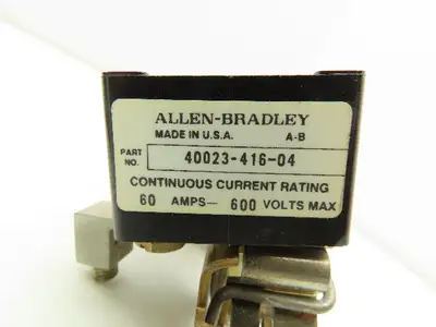 Allen Bradley 40023-416-04 Fuse Block 3-Pole Fuse Holder 60A 600V  Lot of 7