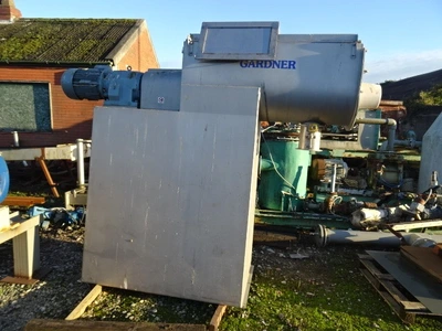 200L S/S Gardner U-Trough Mixer