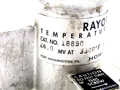 USED HONEYWELL 18890 RAYOTUBE TEMPERATURE DETECTOR