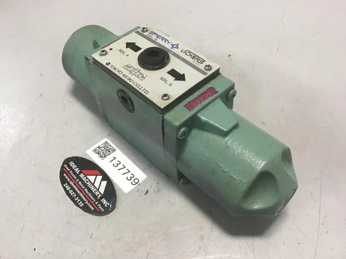 Used VICKERS DG4S52CMW2H10 Valves/Fittings Michigan US | Ideal Machinery #605103