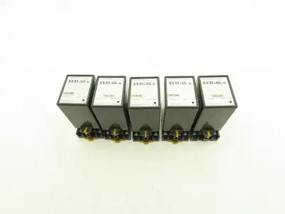 Oriental Motor SS21-UL Electronic Motor Control Pack Relay Socket 115V Lot of 5