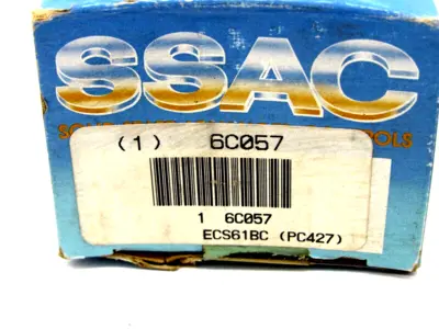 NEW SSAC 6C057 CURRENT SENSING RELAY ECS61BC