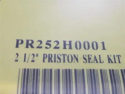 Parker PR252H0001 2-1/2" Piston Seal Kit New NIB