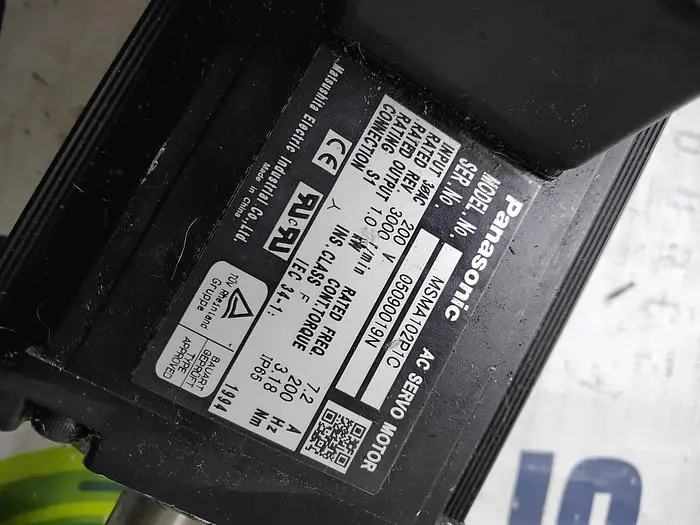 Used PANASONIC MSMA102P1C Motors (misc) Florida US | SMT Resource #484410