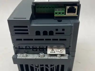 USED B&R INDUSTRIAL AUTOMATION ACOPOSINVERTER P66 W/ POWERLINK COMM. CARD