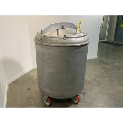 Used Inject Star Stainless Steel Vacuum Drum Batch Tumbler - 500L [PART]