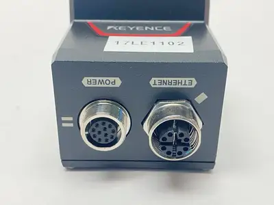 USED KEYENCE ETHERNET-COMPATIBLE 2D CODE READER LONG-DISTANCE TYPE