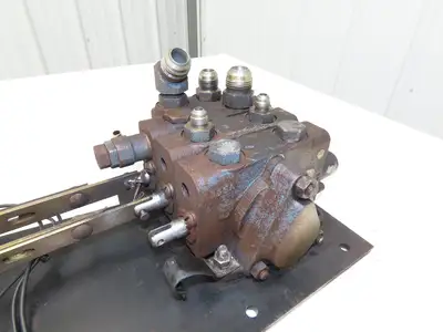 Yale Hydraulic 2-Spool 2 Lever Forklift Mast Control Valve Assembly Off ERC080
