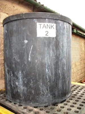 500L Forbes Black Polypropylene Tank