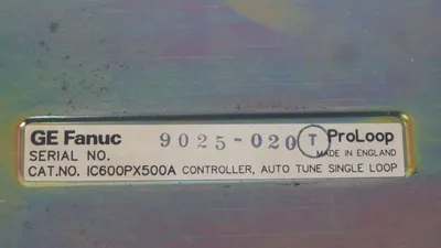 USED GE FANUC IC600PX500