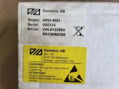 NEW DAMETRIC HPM-RM1