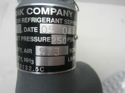 New Cyrus Shank Company No.803 Relief Valve 250#