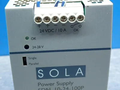 Used SOLA SDN1024100P Single Output Power Supplies Ohio US | HGR 24 #872866