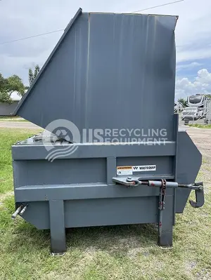 USED WASTEQUIP WQ-40 2 YARD STATIONARY