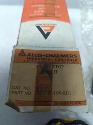New | in-Stock ALLIS-CHALMERS 25-107-199-801 Miscellaneous Equipment (Electrical & Power) | Surplus Asset Holdings #1195732