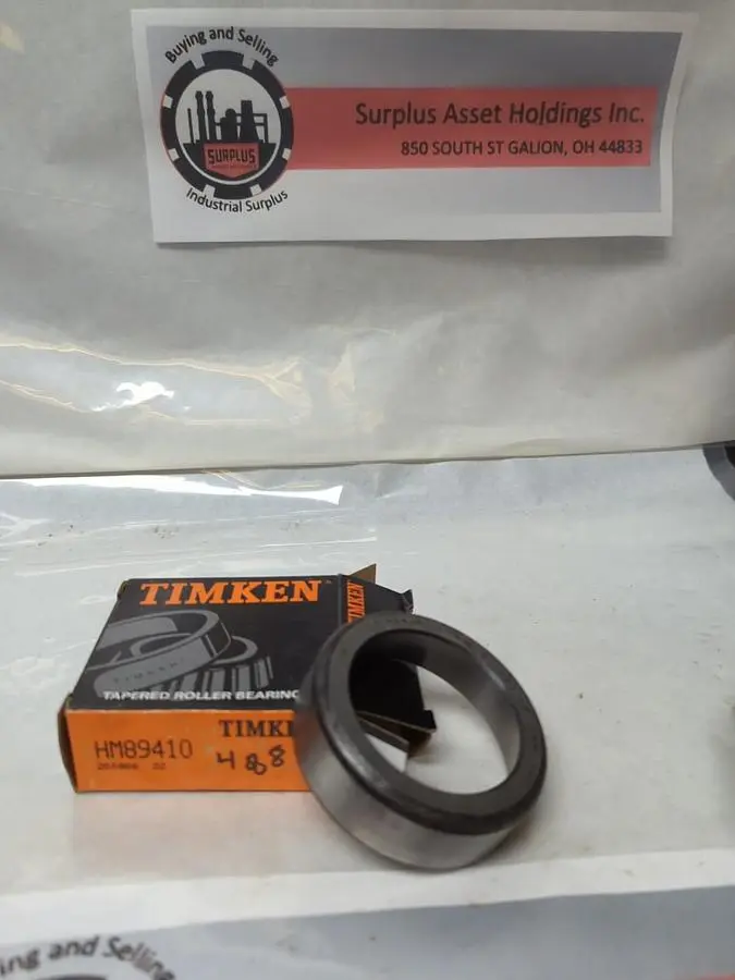 New | in-Stock TIMKEN HM89410 Bearings | Surplus Asset Holdings #1191726