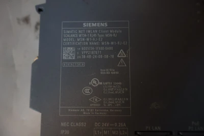 USED SIEMENS MSN-W1-RJ-E2