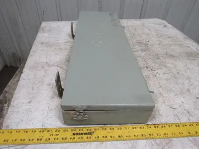 35"x 11" x 4"  V-Belt Drive And Idle Pulley Guard Hinged Door