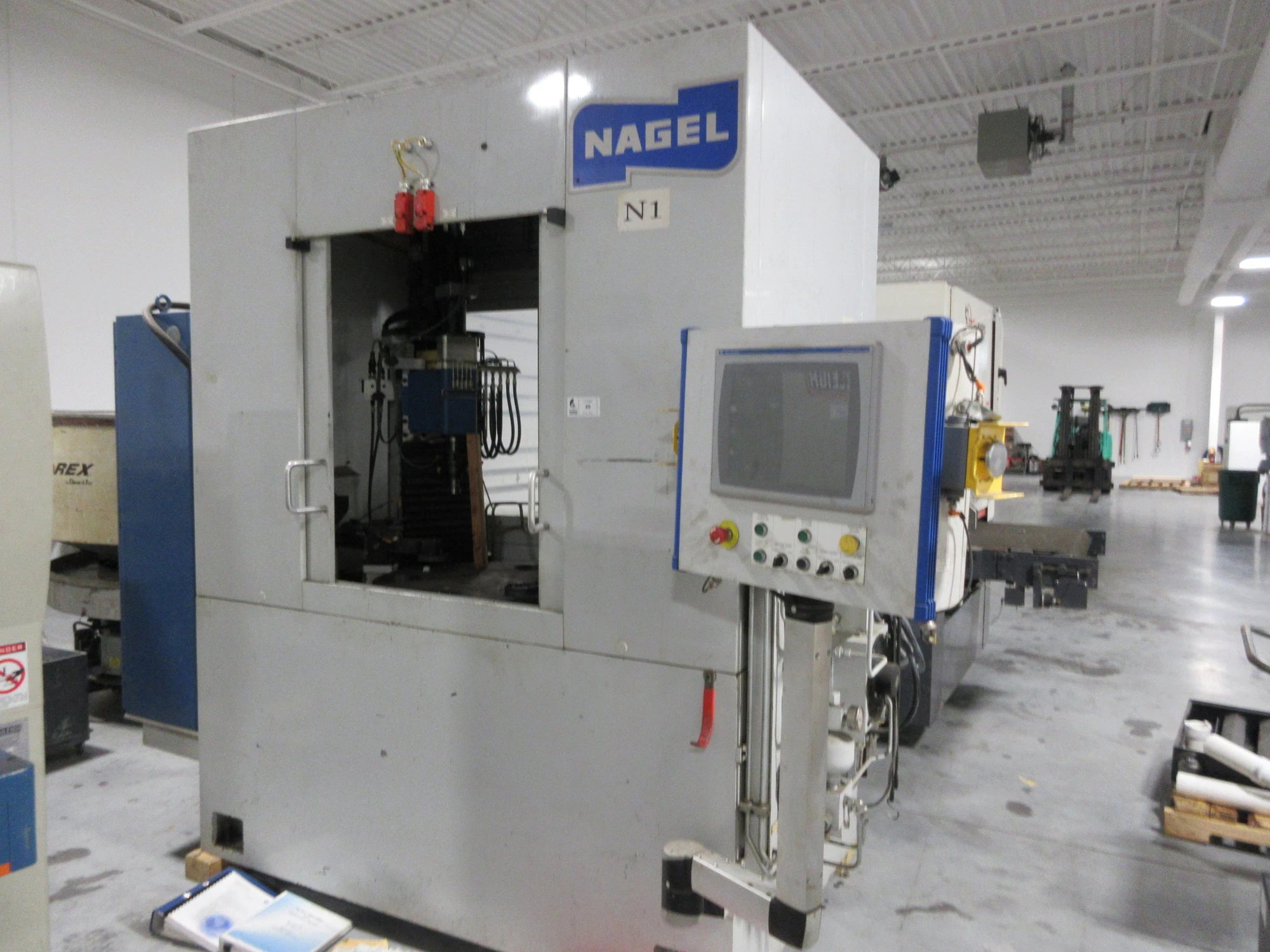 Used NAGEL ECO 40-2 VERTICAL HONE Hones Minnesota US | Machinesused.com #1276221