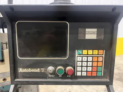 25 TON X 48" PREMIER HYDRAULIC PRESS BRAKE WITH CNC HURCO BACKGUAGE: STOCK #21973