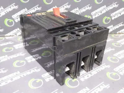 General Electric THED136100 Circuit Breaker 100 Amps 600VAC Used