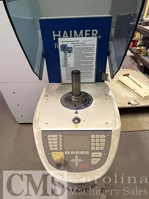 USED HAIMER TD2002 MOULDER HEAD BALANCING MACHINE