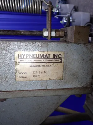 Used HYPNEUMAT INC S24 BASIC Heavy Duty & Sensitive Single Spindle Drills Ohio US | HGR 24 #864664