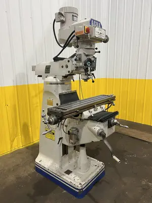 3 HP ACRA MODEL #AM-2V VERTICAL RAM TYPE KNEE MILL: STOCK #18823