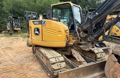 Used JOHN DEERE 85G Crawler Excavators - Mini North Carolina US | Mitsubishi HC Capital America #1362872