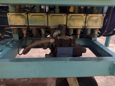 40 TON MODERN HYDRAULICS 4 CYLINDER PORTABLE HYDRAULIC DIE SETTING & SEPARATING SYSTEM: STOCK #23776