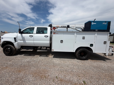 Used 2022 CHEVROLET 6500HD Service & Utility Trucks Oklahoma US | OT Truck & Tractor Sales #1383883