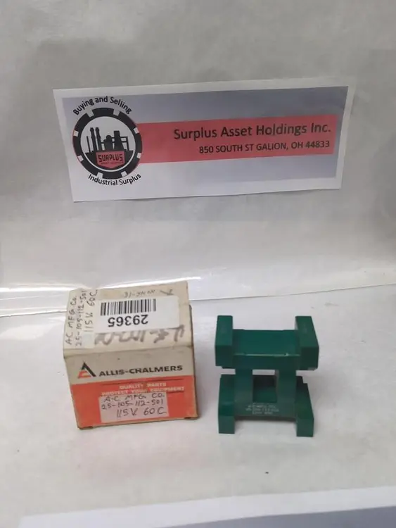 New | in-Stock ALLIS-CHALMERS 25-105-112-501 Misc Electrical & Power Parts | Surplus Asset Holdings #1216367