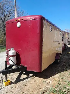 Used 2000 MORGAN 14' FOODTRAILER _UNKNOWN_ Concession Trailers Tennessee US | BAKE Marketing #1370142