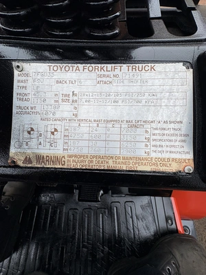 USED 2012 TOYOTA 7FGU35