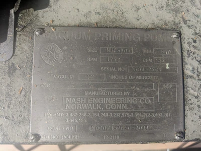NEW NASH ENGINEERING AA760