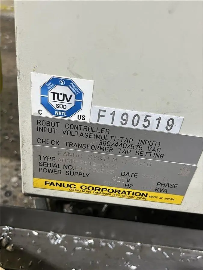 Used 2022 FANUC R-2000IB/220U Robots Michigan US | Aucto #1332125