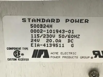 USED ACME ELECTRIC 500B24H
