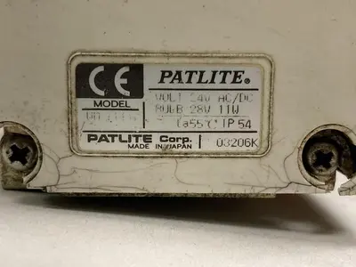 Used PATLITE WM-202-RG Light Source Equipment Ohio US | Surplus Asset Holdings #1403128