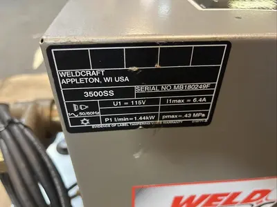 Used WELDCRAFT 3500SS Heat Exchangers Ohio US | Surplus Asset Holdings #1240999