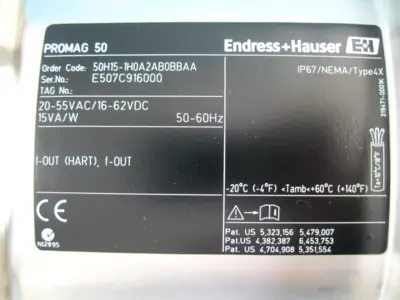 USED Endress+Hauser 50H15-1H0A2AB0BBAA