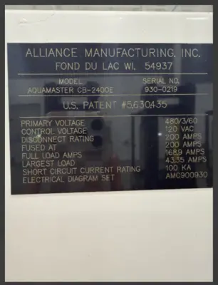 ALLIANCE MANUFACTURING AQUAMaster CB-2400E Pass-Thru Washer | Benchmark Machine Tools (12)