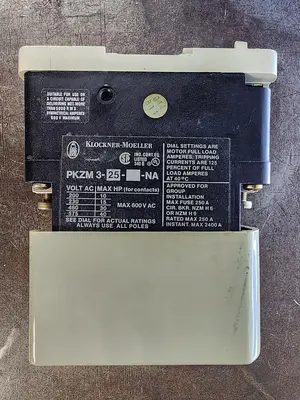 USED KLOCKNER-MOELLER PKZM3-25-U-NA