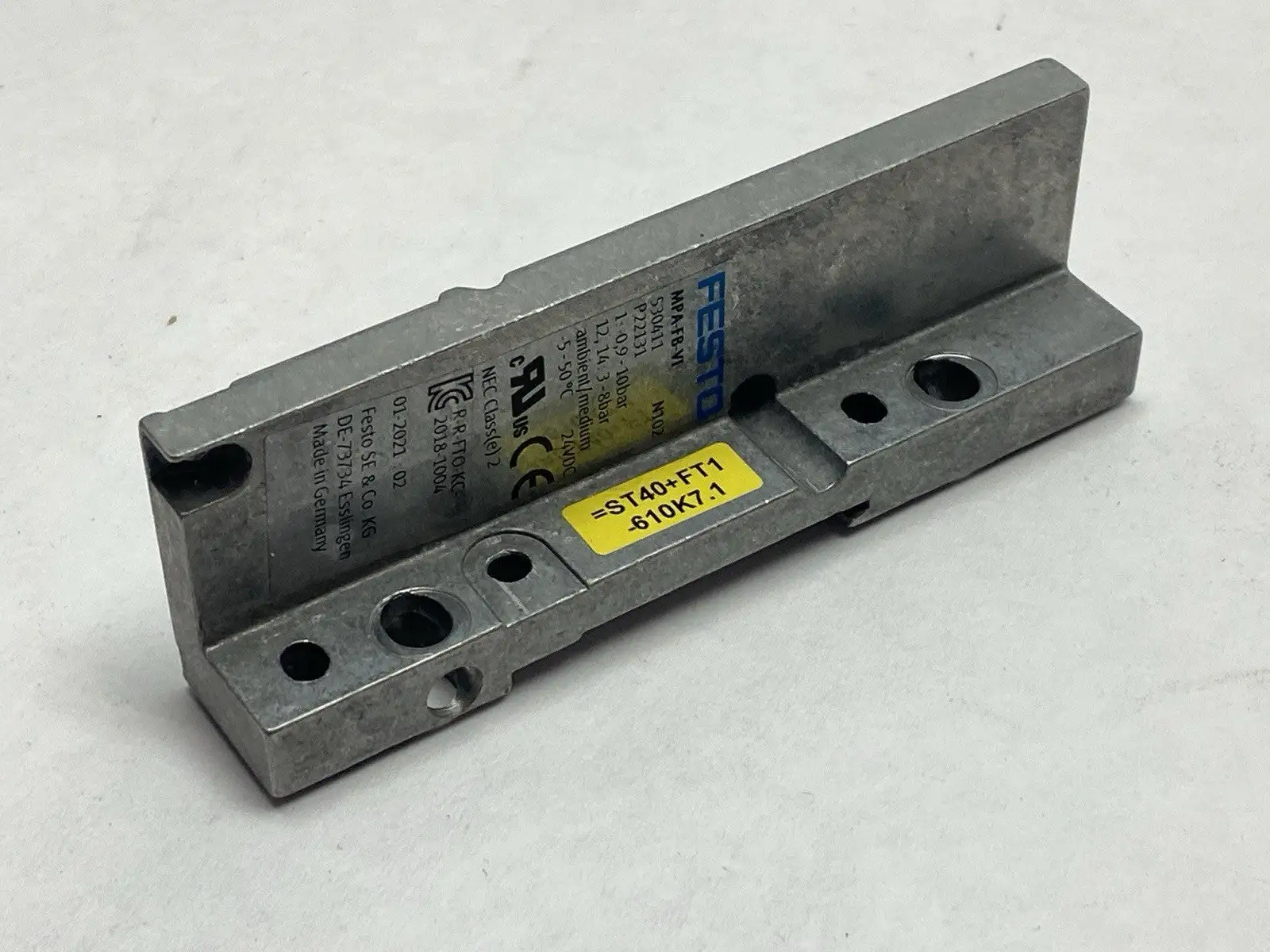 533373, VMPA-EPR | Festo VMPA-EPR End Plate 533373 - Used