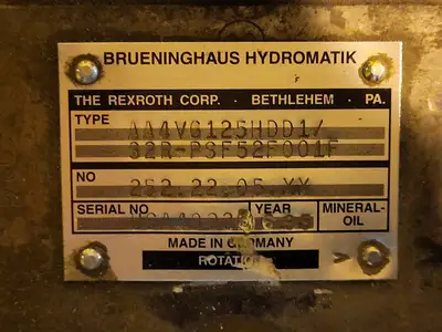New | in-Stock REXROTH A4VG125HDD1 Parts (Hydraulics and Pneumatics) British Columbia CA | Lenmark #264405