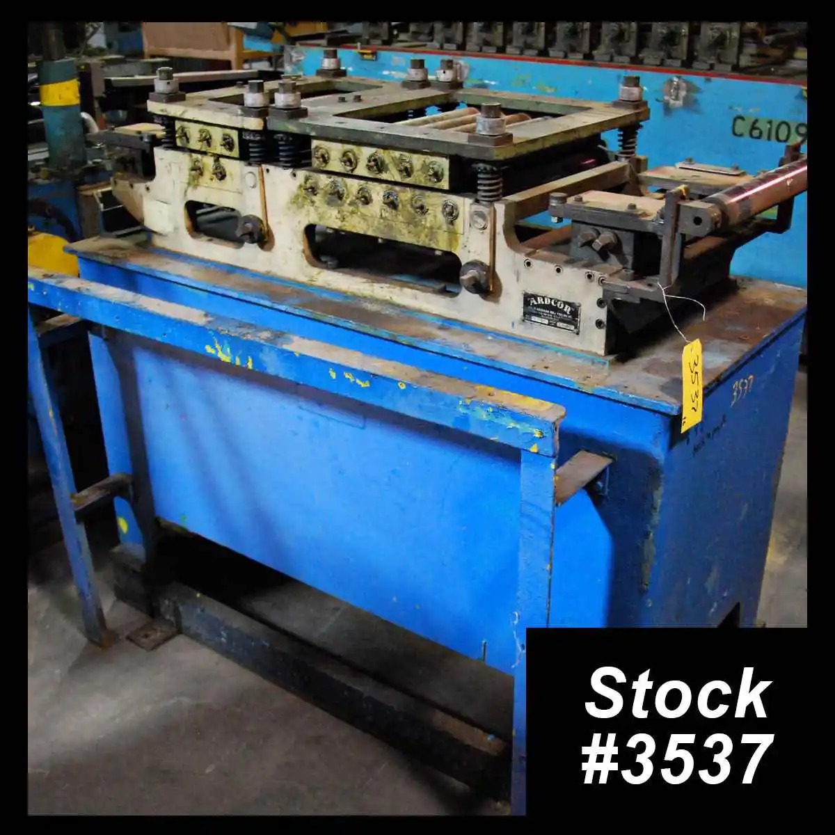 14″ ARDCOR 16-Roll Stock Straightener