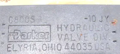 NEW PARKER C800S -10JY FLOW CONTROL VALVE C800S10JY